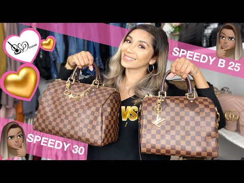 Louis Vuitton Speedy 25 VS 30 | WITH MOD SHOTS | 🤎