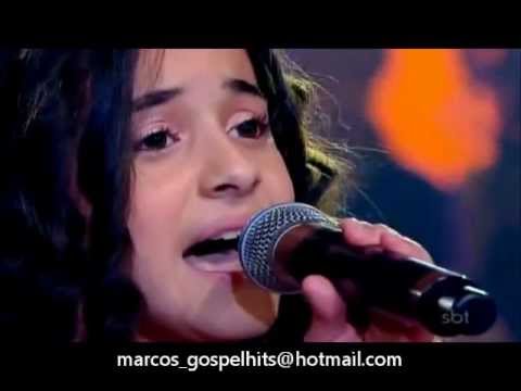 Michely Manuely  -Aleluia - no Programa do Raul Gil. - Jovens talentos Kids