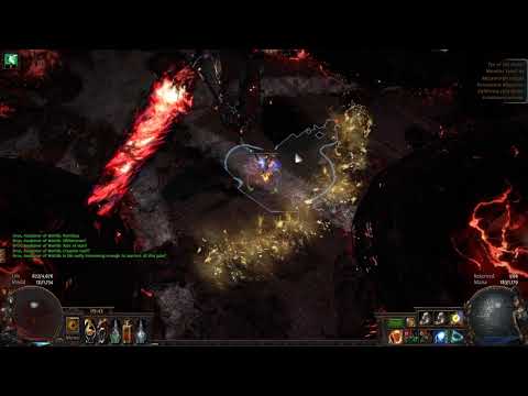 Awakening 8 Sirus Kill - No Death - Storm Burst Trickster - Path of Exile 3.9