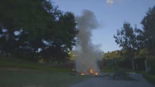 GOLF CART EXPLOSION