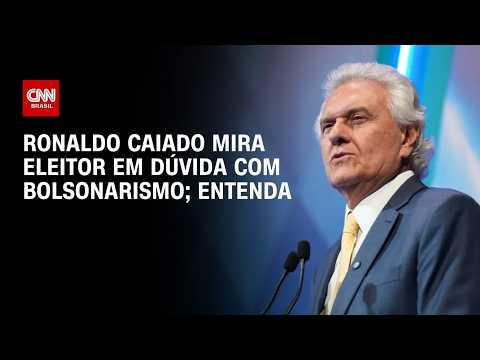Eleições 2026: Caiado mira eleitor em dúvida com bolsonarismo; veja análise | HORA H