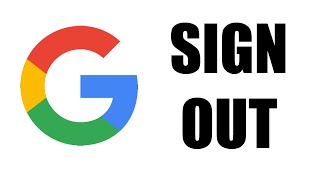 How to Sign Out of Google Account on Computer 2021 *NEW UPDATE*