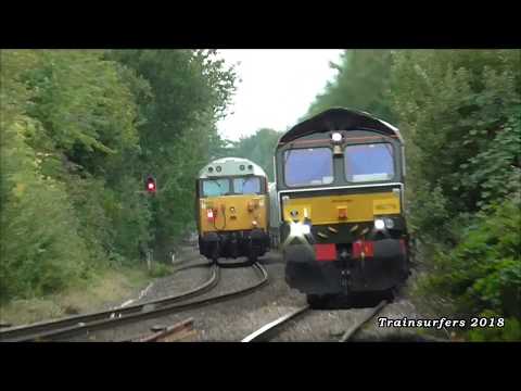 GBRf Class 66 No. 66779 on 6E09 Liverpool Biomass Tml - Drax Aes @ Denton on 02.10.18 - HD
