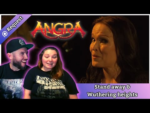 Tarja + POWER Metal | Couple React to Angra & Tarja Turunen - Stand Away + Wuthering Heights