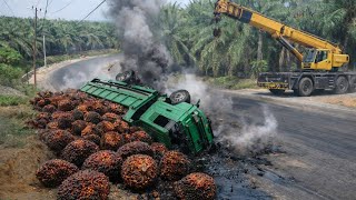 Download lagu Truck Terbalik akibat Dam Tiba - Tiba Naik Sendiri mp3