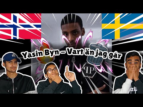 OLD SCHOOL YASIN BYN!!! Norwegians React To (Swedish Rap) Reacting Til Yasin Byn - Vart än jag går