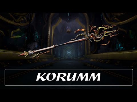 Warframe Weapon Encyclopedia - Korumm (2022)