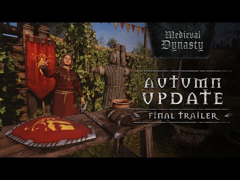 Medieval Dynasty | Autumn Update Release | Gameplay Trailer
