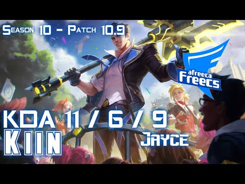 AFs Kiin JAYCE vs LUCIAN Top - Patch 10.9 KR Ranked