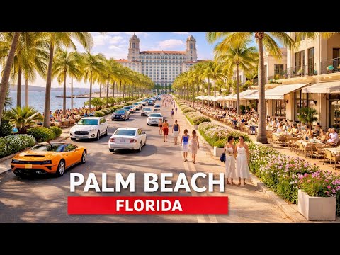 PALM BEACH 🇺🇸 | Inside the Real Life of Billionaires 💰 [FULL TOUR]