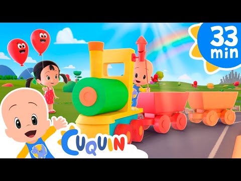 O trem arco-íris - episódios e rimas infantis de Cleo e Cuquin