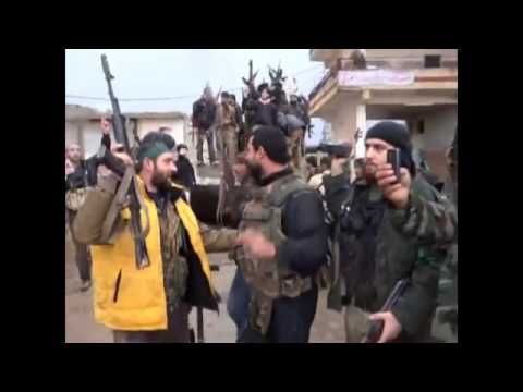 السيطرة على حاجز مفرق عامود في ريف جسر الشغور والاستيلاء على دبابة من قبل كتائب الإيمان