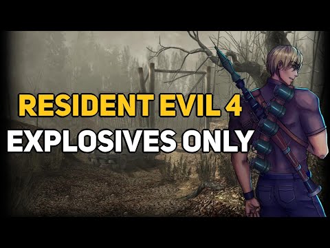 Can You Beat RESIDENT EVIL 4 With Only Explosives?