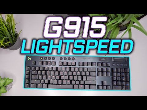 Logitech G915 Lightspeed Keyboard Review and Sound Test
