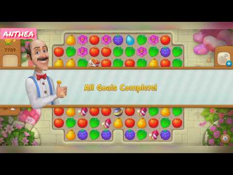 Gardenscapes Level 7708 & 7709 & 7710