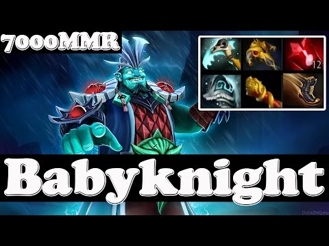 BabyKnight 7000 MMR Plays Storm Spirit vol 4 - Ranked Match Gameplay  - Dota 2