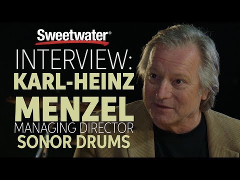 Interview with SONOR Drums Managing Director, Karl-Heinz Menzel