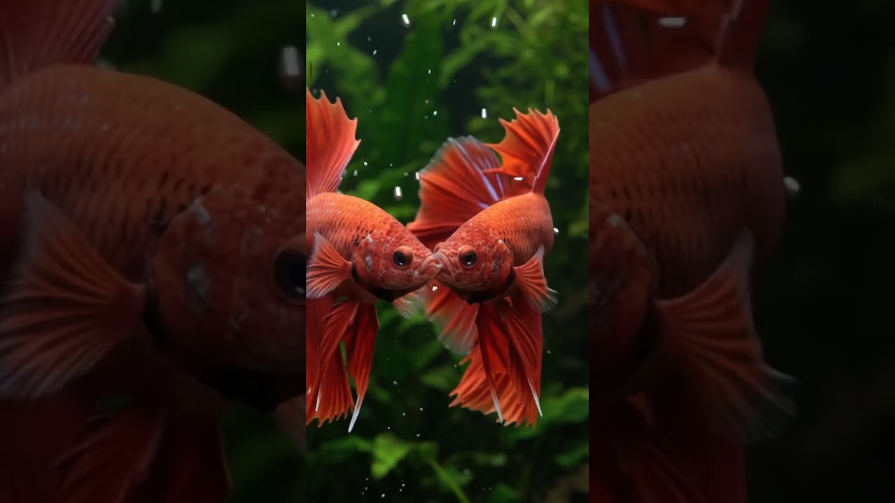 Fighter Fish Fighting Seen #fighterfish #bettafish