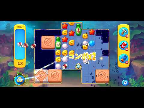 Fishdom level 11137 no boosters フィッシュダム ノーマル