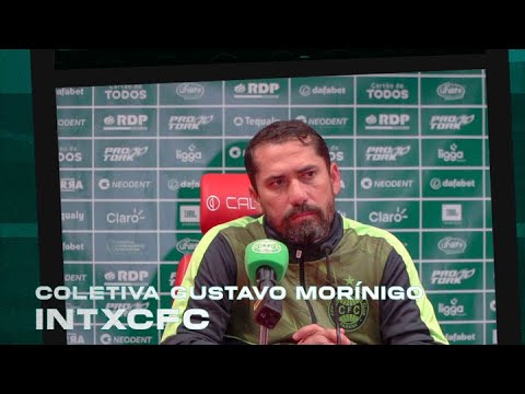 Internacional 3 x 0 Coritiba - Coletiva Gustavo Morínigo
