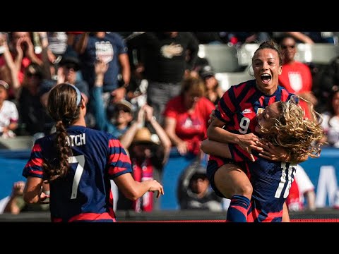 USWNT vs. New Zealand: Mallory Pugh Goal - Feb. 20, 2022