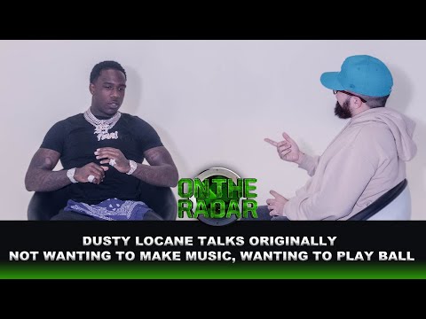 The Origin Story Of Dusty Locane, Wanting To Originally Play Basketball and Not Rap