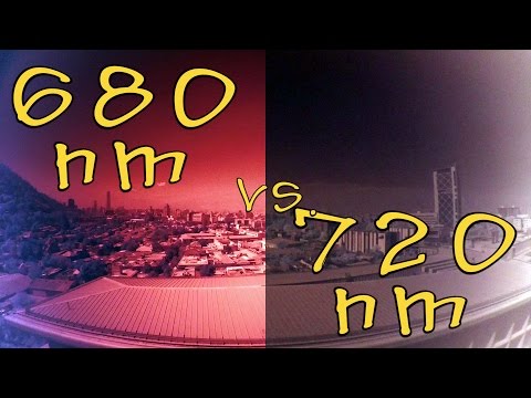 Infrared Camera 680nm VS 720nm