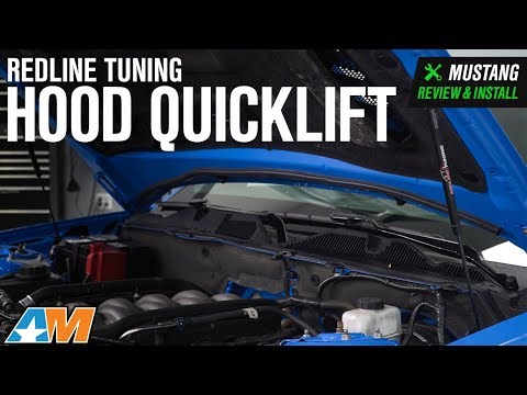 2005-2014 Mustang RedLine Tuning Hood QuickLIFT PLUS System Review & Install