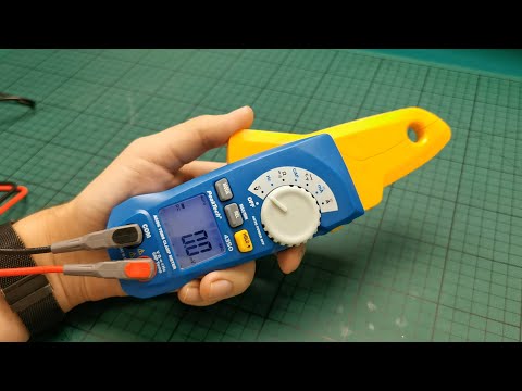 PeakTech P 4350 TRMS Current Clamp Meter 80A AC/DC - review and quick test