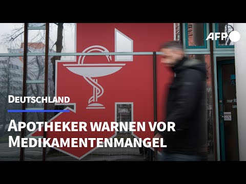 Video Thumbnail: Apotheker warnen vor Medikamentenmangel im Winter | AFP