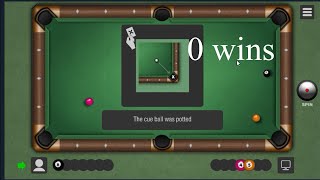 Losing To an AI at Cool Math Games 8 Ball