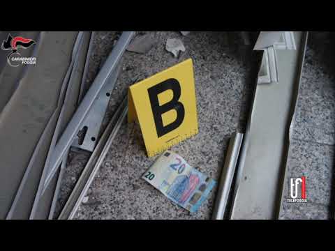 SERV PRESA BANDA ASSALTO BANCA SAN PAOLO 12 3 2021 TG TELEFOGGIA