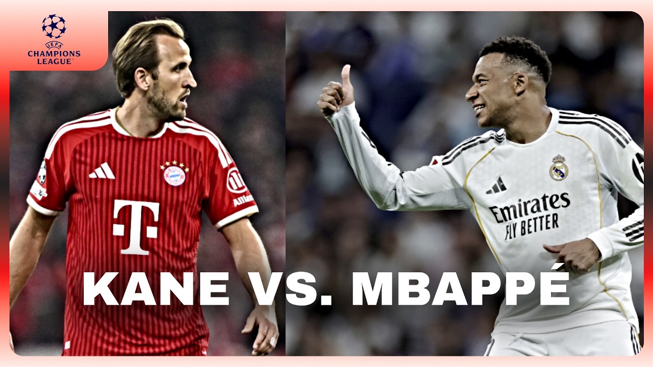 MBAPPÉ VS. KANE: LOS GOLEADORES DE LA CHAMPIONS 2025/26 EN UN MANO A MANO IMPERDIBLE | RESUMEN