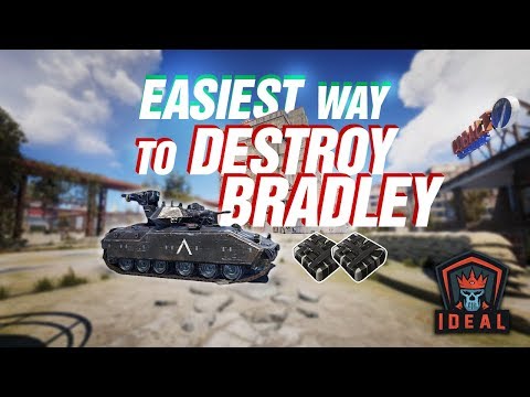 Rust • Easiest Way to Destroy the Bradley APC Tank