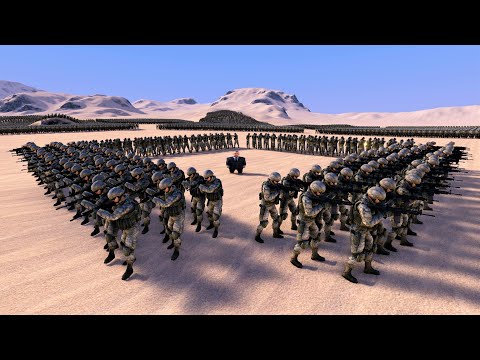 Can 200 Modern Soldiers Defend Wide Putin From 70.000 Zombies - Ultimate Epic Battle Simulator