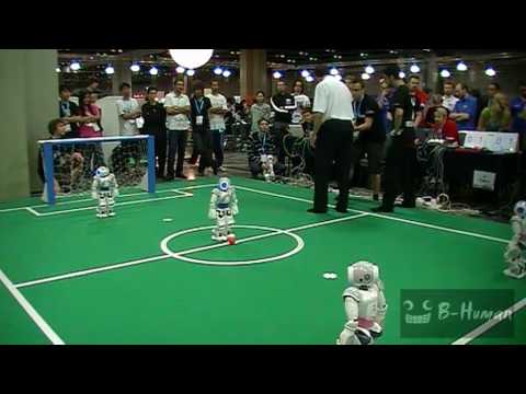 B-Human - UPennalizers (RoboCup 2010, SPL, Quarter Final) - First Half - Part I