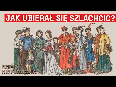 Kontusz, żupan, and... straw in shoes. Sarmatian fashion.