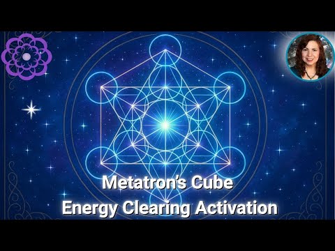 Metatron’s Cube Energy Clearing Activation