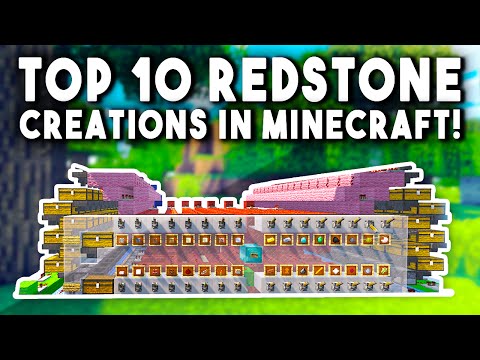 Twiistz - Top 10 Redstone Creations In Minecraft