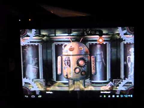 Steampunk Droid Fear Lab LWP Video