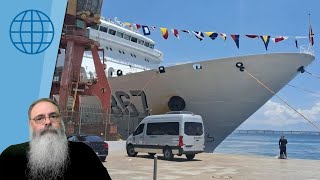 NAVIO CHINÊS de ESPIONAGEM, disfarçado de HOSPITAL, fica VÁRIOS DIAS no RIO a pedido do GOVERNO LULA