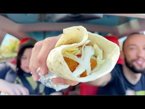 Del Taco Jumbo Shrimp Burrito Food Review