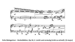 Download lagu Felix Weingartner - Herbstblätter, Op.58, 2. Leicht und anmutig (nicht zu schnell). (G major) mp3 Download lagu Felix Weingartner - Herbstblätter, Op.58, 2. Leicht und anmutig (nicht zu schnell). (G major) mp3