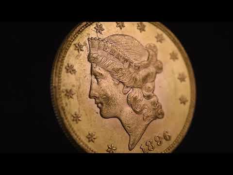Coin, United States, Liberty Head, $20, Double Eagle, 1896, U.S. Mint