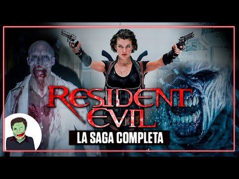 RESIDENT EVIL TODA LA SAGA COMPLETA