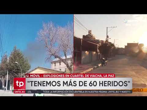 Tragedia en Viacha: Reportan al menos 50 heridos por explosiones