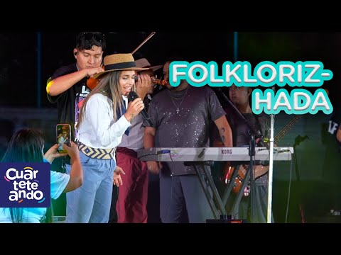 EUGE QUEVEDO la rompió cantando un enganchado de FOLKLORE en su presentación en JESÚS MARÍA