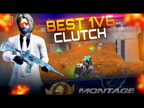 EPIC 1V6 CLUTCH | PUBG MOBILE LITE #pubglitlive #1v6clutch
