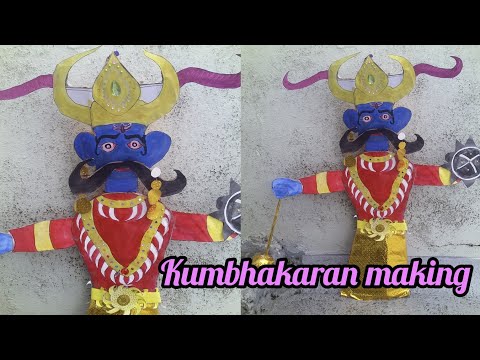 How to make kumbhakaran |Kumbhakaran ka putla kaise banta hai |Ravan making 2024|#art #dussehra #diy
