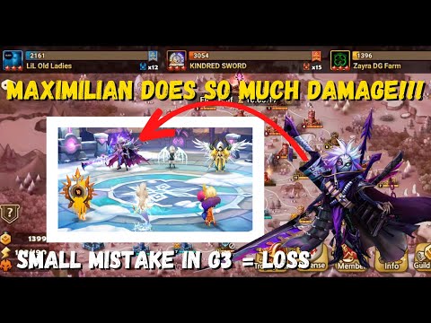 We Somehow Made It Into G3 Siege!!! Maximilian + Iris = NASTY | Summoner's War